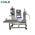 Semi automatic liquid filling machine for coating